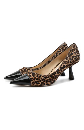 Женская кожаные туфли rene 65 JIMMY CHOO бежевого цвета по цене 58200 руб., арт. RENE 65/LPT | Фото 1 Женская кожаные туфли rene 65 JIMMY CHOO бежевого цвета, арт. RENE 65/LPT | Фото 1