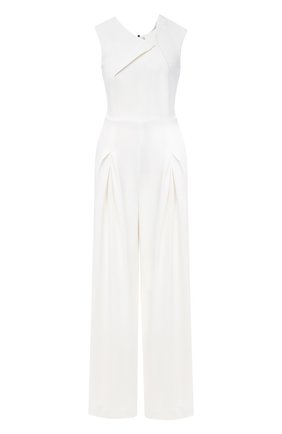 Женский комбинезон ROLAND MOURET белого цвета по цене 165000 руб., арт. PW20/S0918/F2241 | Фото 1 Женский комбинезон ROLAND MOURET белого цвета, арт. PW20/S0918/F2241 | Фото 1