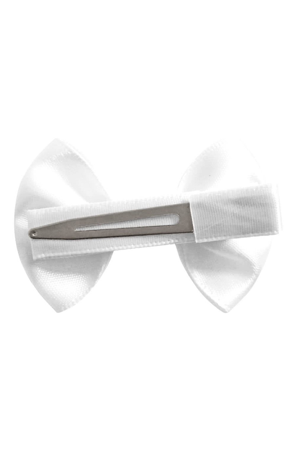 Детская заколка-зажим bowtie bow MILLEDEUX белого цвета по цене 590 руб., арт. 029-SGLC-03 | Фото 2 Детская заколка-зажим bowtie bow MILLEDEUX белого цвета, арт. 029-SGLC-03 | Фото 2