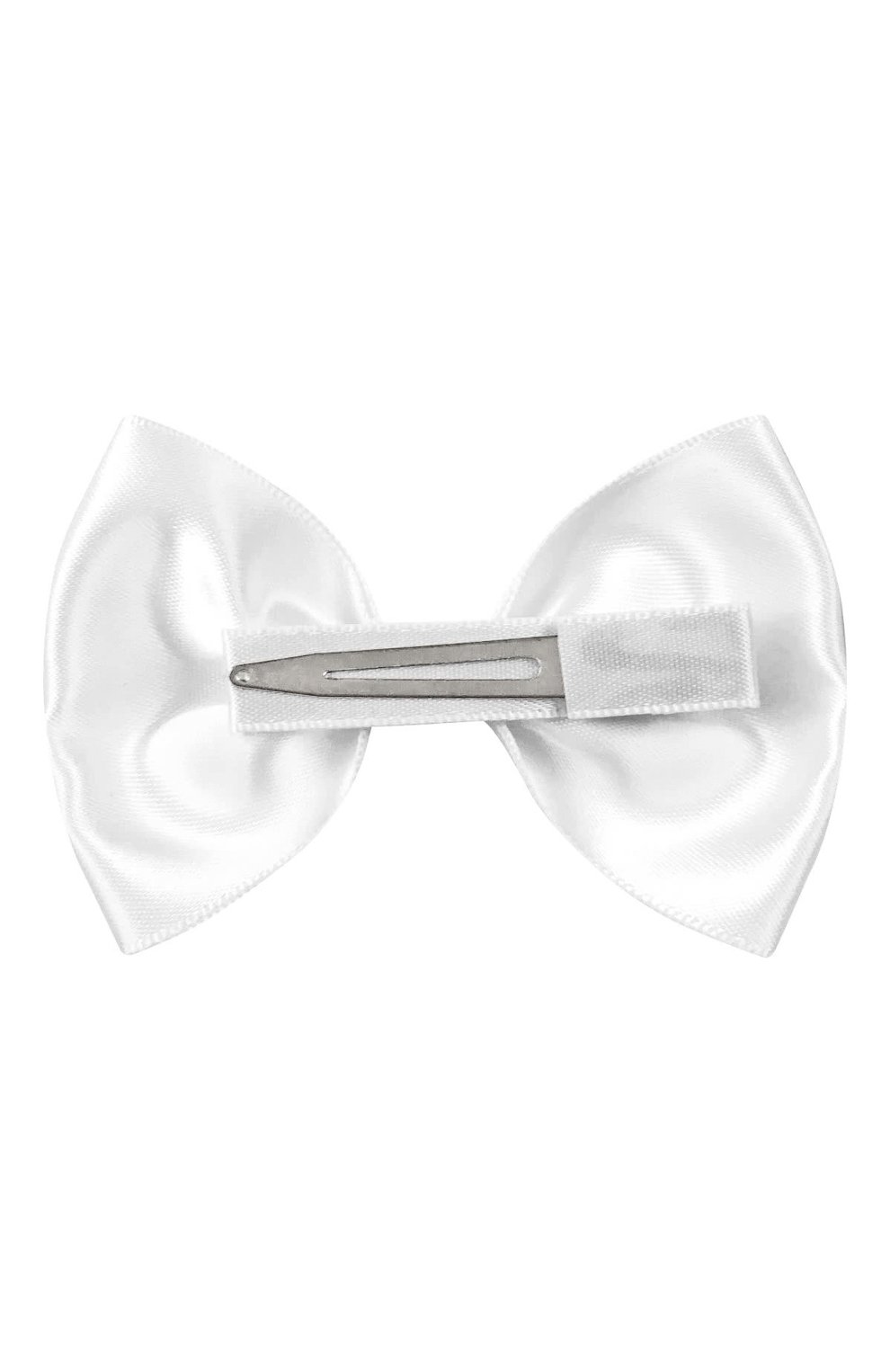 Детская заколка-зажим bowtie bow MILLEDEUX белого цвета по цене 0 руб., арт. 029-SGLC-04 | Фото 2 Детская заколка-зажим bowtie bow MILLEDEUX белого цвета, арт. 029-SGLC-04 | Фото 2