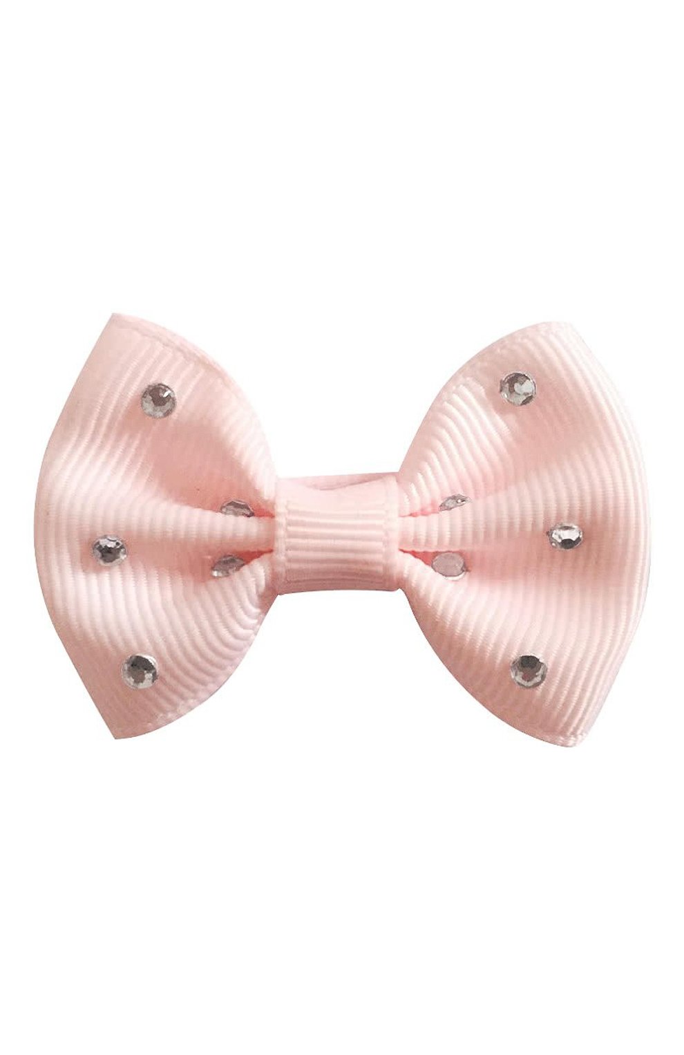 Детская заколка-зажим bowtie bow MILLEDEUX светло-розового цвета, арт. 115-GLGC-03 | Фото 1