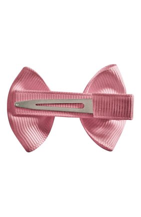 Детская заколка-зажим bowtie bow MILLEDEUX розового цвета по цене 0 руб., арт. 158-GLGC-01 | Фото 2 Детская заколка-зажим bowtie bow MILLEDEUX розового цвета, арт. 158-GLGC-01 | Фото 2