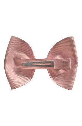 Детская заколка-зажим bowtie bow MILLEDEUX светло-розового цвета, арт. 164-GLGC-04 | Фото 2