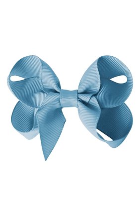 Детская резинка boutique bow MILLEDEUX голубого цвета по цене 910 руб., арт. 332-CGC-06 | Фото 2 Детская резинка boutique bow MILLEDEUX голубого цвета, арт. 332-CGC-06 | Фото 2