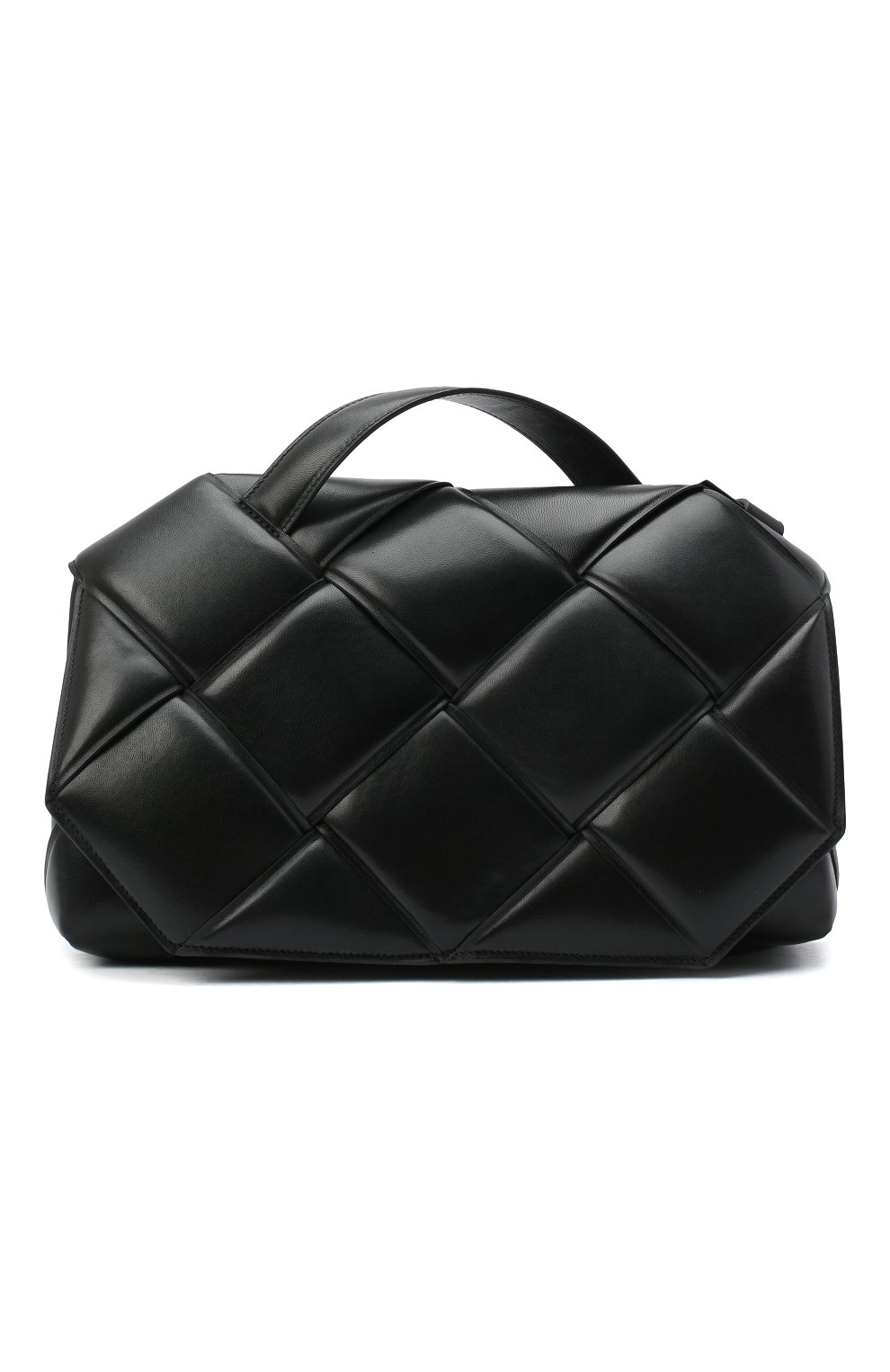 Женская сумка bv handle BOTTEGA VENETA черного цвета, арт. 632647/VCQR1 | Фото 1