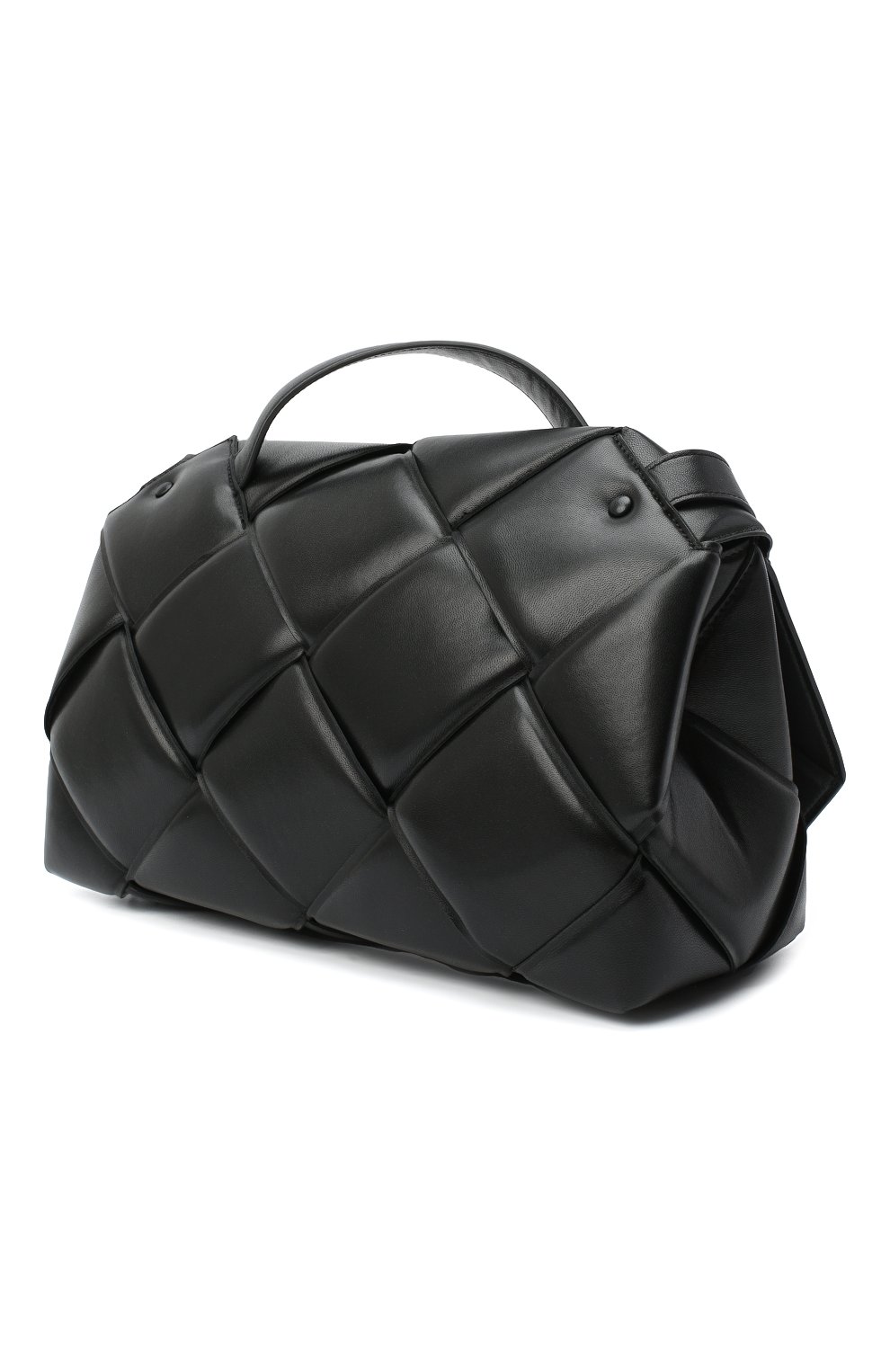 Женская сумка bv handle BOTTEGA VENETA черного цвета по цене 309000 руб., арт. 632647/VCQR1 | Фото 3 Женская сумка bv handle BOTTEGA VENETA черного цвета, арт. 632647/VCQR1 | Фото 3