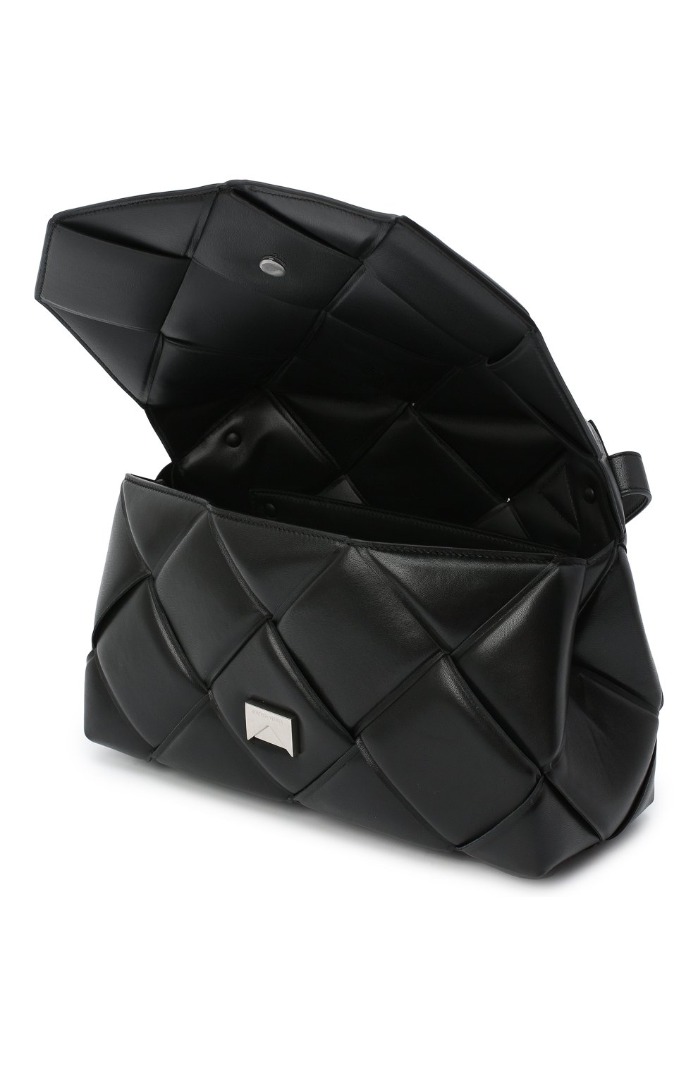 Женская сумка bv handle BOTTEGA VENETA черного цвета по цене 309000 руб., арт. 632647/VCQR1 | Фото 4 Женская сумка bv handle BOTTEGA VENETA черного цвета, арт. 632647/VCQR1 | Фото 4