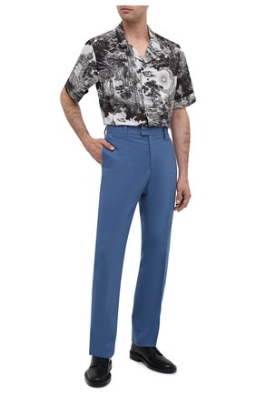 Мужской кожаные дерби JIL SANDER черного цвета по цене 49700 руб., арт. JI35532A-12280 | Фото 2 Мужской кожаные дерби JIL SANDER черного цвета, арт. JI35532A-12280 | Фото 2