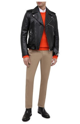 Мужские кожаные сапоги MAISON MARGIELA черного цвета по цене 63200 руб., арт. S57WU0210/P0412 | Фото 2 Мужские кожаные сапоги MAISON MARGIELA черного цвета, арт. S57WU0210/P0412 | Фото 2