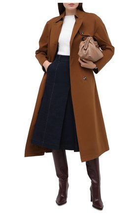 Женский хлопковый тренч LORO PIANA коричневого цвета по цене 368500 руб., арт. FAL2266 | Фото 2 Женский хлопковый тренч LORO PIANA коричневого цвета, арт. FAL2266 | Фото 2
