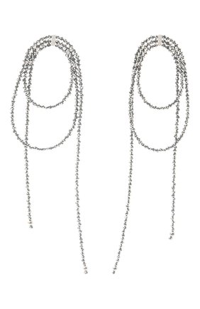 Женские серьги BRUNELLO CUCINELLI серебряного цвета по цене 68600 руб., арт. M0RW9LV20P/M | Фото 1 Женские серьги BRUNELLO CUCINELLI серебряного цвета, арт. M0RW9LV20P/M | Фото 1