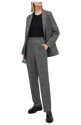 Женские хлопковый брюки RAG&BONE серого цвета по цене 33200 руб., арт. WAW20P70442U44 | Фото 2 Женские хлопковый брюки RAG&BONE серого цвета, арт. WAW20P70442U44 | Фото 2