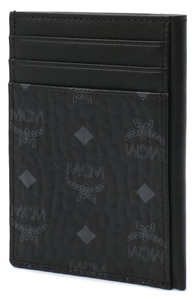 Женский футляр для кредитных карт MCM черного цвета по цене 12750 руб., арт. MXA AAVI03 | Фото 2 Женский футляр для кредитных карт MCM черного цвета, арт. MXA AAVI03 | Фото 2