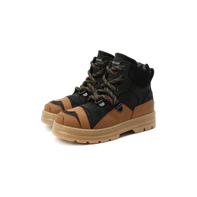 Кожаные ботинки Dolce & Gabbana DA0941/AW619/24-28