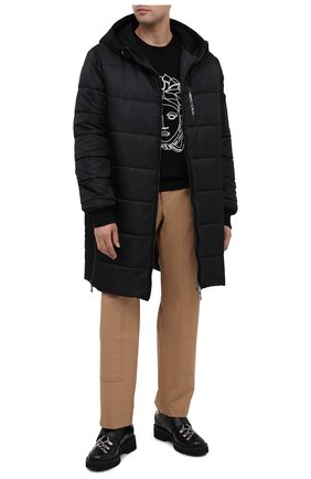 Мужские кожаные ботинки DSQUARED2 черного цвета по цене 62150 руб., арт. ABM0055 24900001 | Фото 2 Мужские кожаные ботинки DSQUARED2 черного цвета, арт. ABM0055 24900001 | Фото 2