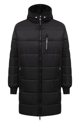 Мужская утепленное пальто DOLCE & GABBANA черного цвета по цене 188500 руб., арт. G9S02T/HUMBF | Фото 1 Мужская утепленное пальто DOLCE & GABBANA черного цвета, арт. G9S02T/HUMBF | Фото 1