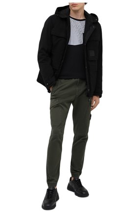 Мужской хлопковые брюки-карго STONE ISLAND зеленого цвета по цене 28350 руб., арт. 7315314L1 | Фото 2 Мужской хлопковые брюки-карго STONE ISLAND зеленого цвета, арт. 7315314L1 | Фото 2