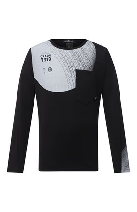 Мужская хлопковый лонгслив STONE ISLAND SHADOW PROJECT черного цвета по цене 17500 руб., арт. 731920210 | Фото 1 Мужская хлопковый лонгслив STONE ISLAND SHADOW PROJECT черного цвета, арт. 731920210 | Фото 1