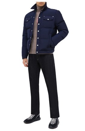 Мужские текстильные кроссовки Z ZEGNA синего цвета по цене 38950 руб., арт. A4643X-LHTPU | Фото 2 Мужские текстильные кроссовки Z ZEGNA синего цвета, арт. A4643X-LHTPU | Фото 2 (Материал внутренний: Текстиль; Подошва: Массивная; Материал внешний: Текстиль; Стили: Спорт)