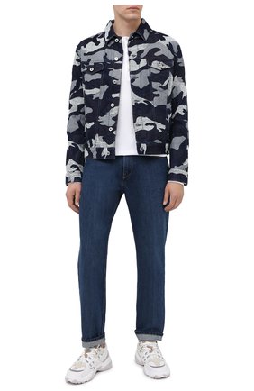 Мужская хлопковый лонгслив DOLCE & GABBANA белого цвета по цене 24750 руб., арт. G8LA8T/FU7AV | Фото 2 Мужская хлопковый лонгслив DOLCE & GABBANA белого цвета, арт. G8LA8T/FU7AV | Фото 2