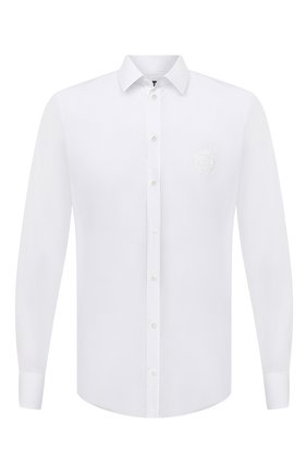 Мужская хлопковая сорочка DOLCE & GABBANA белого цвета по цене 41650 руб., арт. G5EJ0Z/GE013 | Фото 1 Мужская хлопковая сорочка DOLCE & GABBANA белого цвета, арт. G5EJ0Z/GE013 | Фото 1