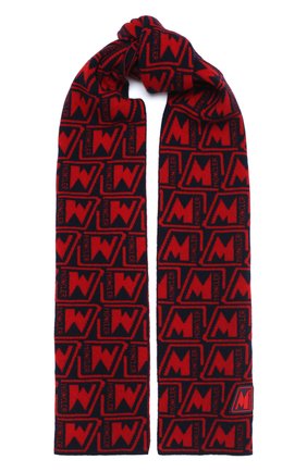 Мужской шерстяной шарф MONCLER красного цвета по цене 33400 руб., арт. F2-091-9Z753-00-A9379 | Фото 1 Мужской шерстяной шарф MONCLER красного цвета, арт. F2-091-9Z753-00-A9379 | Фото 1