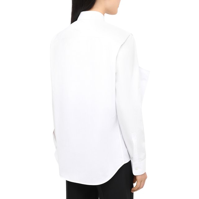 фото Хлопковая рубашка maison margiela