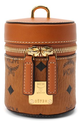 Женская сумка cylinder MCM коричневого цвета по цене 39600 руб., арт. MWR AACG03 | Фото 1 Женская сумка cylinder MCM коричневого цвета, арт. MWR AACG03 | Фото 1