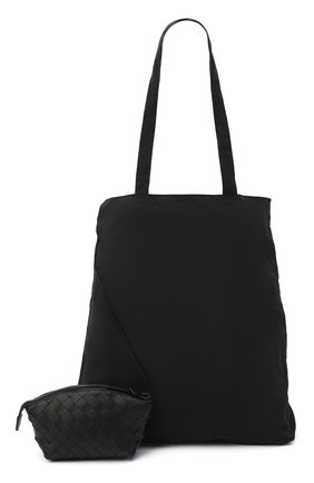 Мужская комплект из сумки и футляра BOTTEGA VENETA черного цвета по цене 59950 руб., арт. 629237/VCQG2 | Фото 1 Мужская комплект из сумки и футляра BOTTEGA VENETA черного цвета, арт. 629237/VCQG2 | Фото 1