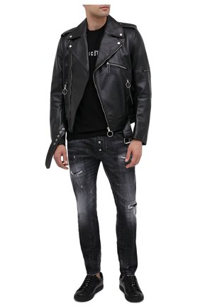 Мужские джинсы DSQUARED2 черного цвета по цене 46950 руб., арт. S74LB0783/S30357 | Фото 2 Мужские джинсы DSQUARED2 черного цвета, арт. S74LB0783/S30357 | Фото 2