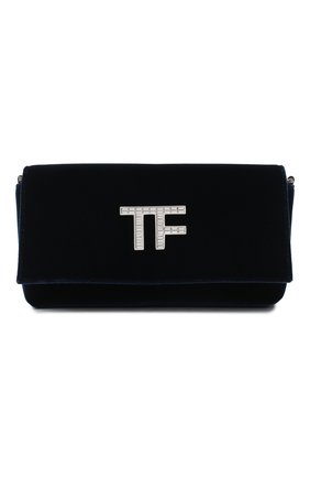 Женский сумка evening TOM FORD синего цвета по цене 99500 руб., арт. L1369P-TVE001 | Фото 1 Женский сумка evening TOM FORD синего цвета, арт. L1369P-TVE001 | Фото 1