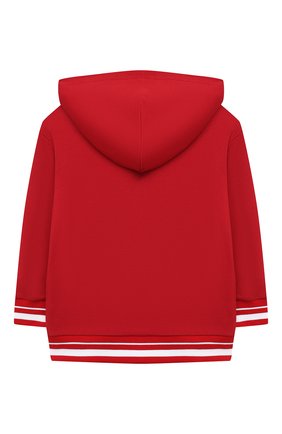 Детский хлопковый кардиган DOLCE & GABBANA красного цвета по цене 28950 руб., арт. L5JW2Q/G7XBK/2-6 | Фото 2 Детский хлопковый кардиган DOLCE & GABBANA красного цвета, арт. L5JW2Q/G7XBK/2-6 | Фото 2