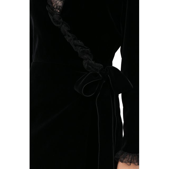 Бархатное платье Yves Saint Laurent 11467727