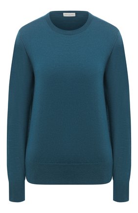 Женский шерстяной пуловер DRIES VAN NOTEN зеленого цвета по цене 37250 руб., арт. 202-31293-1700 | Фото 1 Женский шерстяной пуловер DRIES VAN NOTEN зеленого цвета, арт. 202-31293-1700 | Фото 1