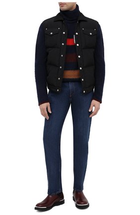 Мужские кожаные челси LANVIN бордового цвета по цене 55200 руб., арт. FM-B0EMET-LUXE-A20 | Фото 2 Мужские кожаные челси LANVIN бордового цвета, арт. FM-B0EMET-LUXE-A20 | Фото 2