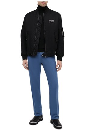 Мужские кожаные челси LANVIN черного цвета по цене 55200 руб., арт. FM-B0EMET-LUXE-A20 | Фото 2 Мужские кожаные челси LANVIN черного цвета, арт. FM-B0EMET-LUXE-A20 | Фото 2
