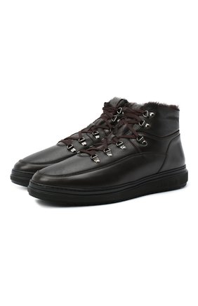 Мужские кожаные ботинки ALDO BRUE коричневого цвета по цене 35650 руб., арт. AB6155K-NMDS.A.FC | Фото 1 Мужские кожаные ботинки ALDO BRUE коричневого цвета, арт. AB6155K-NMDS.A.FC | Фото 1