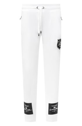 Мужские хлопковые брюки DOLCE & GABBANA белого цвета по цене 57500 руб., арт. GW3EAZ/G7XEY | Фото 1 Мужские хлопковые брюки DOLCE & GABBANA белого цвета, арт. GW3EAZ/G7XEY | Фото 1
