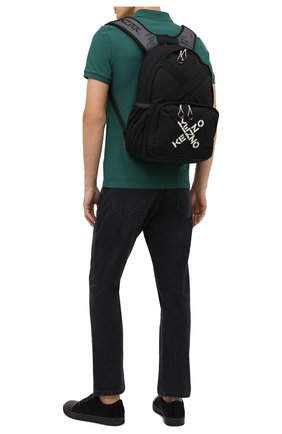 Мужской текстильный рюкзак kenzo sport KENZO черного цвета по цене 22400 руб., арт. FA65SA213F21 | Фото 2 Мужской текстильный рюкзак kenzo sport KENZO черного цвета, арт. FA65SA213F21 | Фото 2