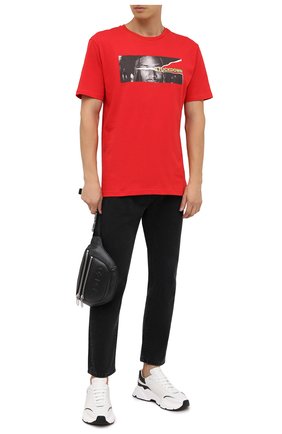 Мужская кожаная поясная сумка KENZO черного цвета по цене 28900 руб., арт. FA65SA507L45 | Фото 2 Мужская кожаная поясная сумка KENZO черного цвета, арт. FA65SA507L45 | Фото 2