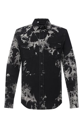 Мужская джинсовая рубашка DOLCE & GABBANA черного цвета по цене 79950 руб., арт. G5EX7D/G8CV9 | Фото 1 Мужская джинсовая рубашка DOLCE & GABBANA черного цвета, арт. G5EX7D/G8CV9 | Фото 1