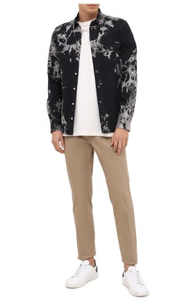 Мужская джинсовая рубашка DOLCE & GABBANA черного цвета по цене 79950 руб., арт. G5EX7D/G8CV9 | Фото 2 Мужская джинсовая рубашка DOLCE & GABBANA черного цвета, арт. G5EX7D/G8CV9 | Фото 2
