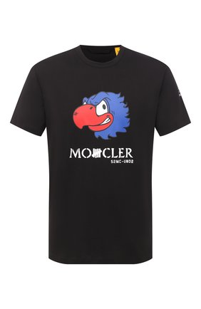 Мужская хлопковая футболка 2 moncler 1952 MONCLER GENIUS черного цвета по цене 19200 руб., арт. F2-092-8C716-10-829FB | Фото 1 Мужская хлопковая футболка 2 moncler 1952 MONCLER GENIUS черного цвета, арт. F2-092-8C716-10-829FB | Фото 1