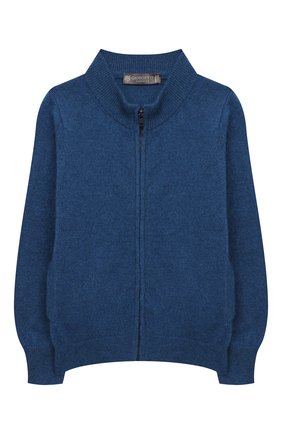 Детский кашемировая толстовка GIORGETTI CASHMERE синего цвета по цене 31800 руб., арт. MB1671/8A-14A | Фото 1 Детский кашемировая толстовка GIORGETTI CASHMERE синего цвета, арт. MB1671/8A-14A | Фото 1 (Рукава: Длинные; Материал внешний: Шерсть, Кашемир; Мальчики Кросс-КТ: Кардиган-одежда; Региональные ограничения белый список (Axapta Mercury): RU; Ростовка одежда: 10 - 11 лет | 140 - 146см, 12 лет | 152 см, 13 - 15 лет | 158 см, 8 лет | 128 см)