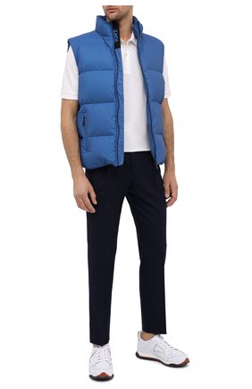 Мужской шерстяные брюки CORNELIANI синего цвета по цене 29600 руб., арт. 864L03-0818117/00 | Фото 2 Мужской шерстяные брюки CORNELIANI синего цвета, арт. 864L03-0818117/00 | Фото 2