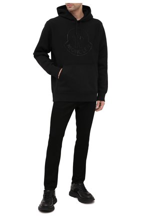 Мужской хлопковое худи 2 moncler 1952 MONCLER GENIUS черного цвета по цене 77700 руб., арт. F2-092-8G722-40-V8188 | Фото 2 Мужской хлопковое худи 2 moncler 1952 MONCLER GENIUS черного цвета, арт. F2-092-8G722-40-V8188 | Фото 2
