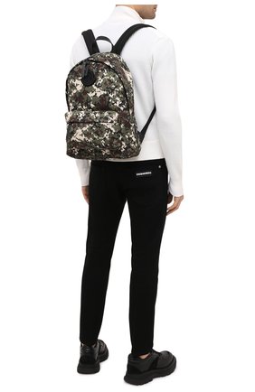 Мужской текстильный рюкзак pierrick MONCLER хаки цвета по цене 52900 руб., арт. F2-09A-5A704-10-02SLJ | Фото 2 Мужской текстильный рюкзак pierrick MONCLER хаки цвета, арт. F2-09A-5A704-10-02SLJ | Фото 2