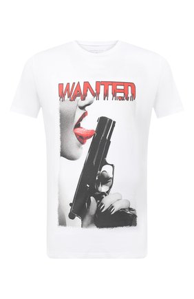 Мужская хлопковая футболка BISIBIGLIO белого цвета по цене 7790 руб., арт. T0NGUE GUN/PESANTE | Фото 1 Мужская хлопковая футболка BISIBIGLIO белого цвета, арт. T0NGUE GUN/PESANTE | Фото 1