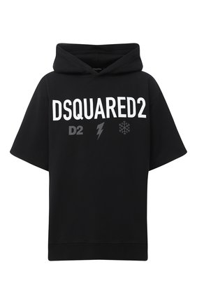 Мужской хлопковое худи DSQUARED2 черного цвета по цене 39100 руб., арт. S74GU0420/S25030 | Фото 1 Мужской хлопковое худи DSQUARED2 черного цвета, арт. S74GU0420/S25030 | Фото 1