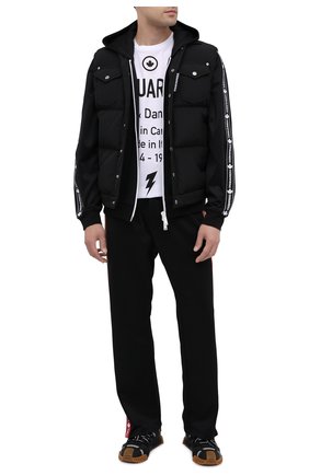 Мужская толстовка DSQUARED2 черного цвета по цене 49650 руб., арт. S74HG0103/S23686 | Фото 2 Мужская толстовка DSQUARED2 черного цвета, арт. S74HG0103/S23686 | Фото 2